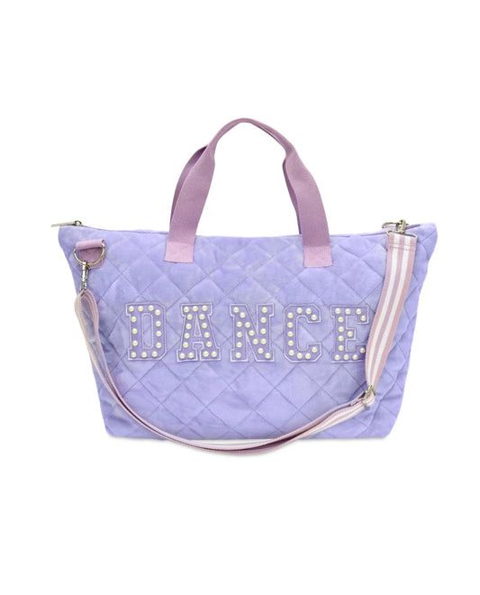 Love to Dance Quilted Overnight Bag