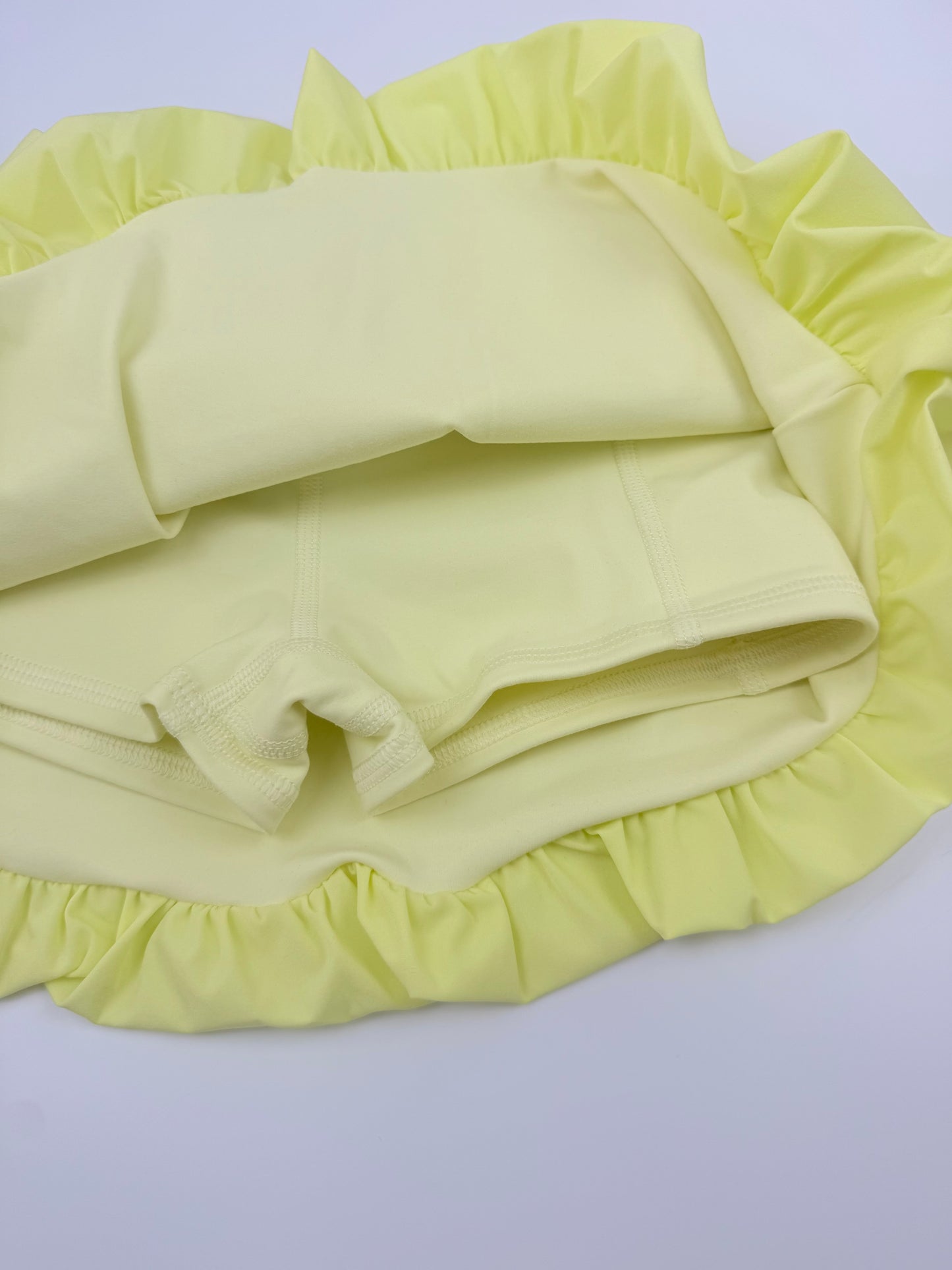 Court Bubble Skirt-Citrine