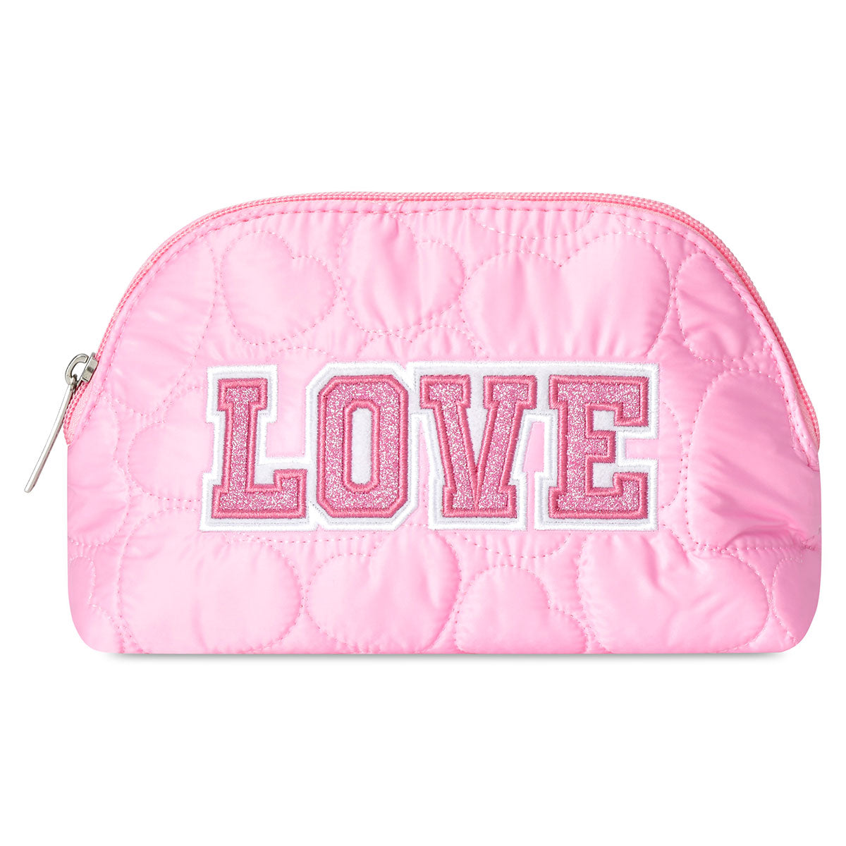 Love Heart Puffy Cosmetic Bag
