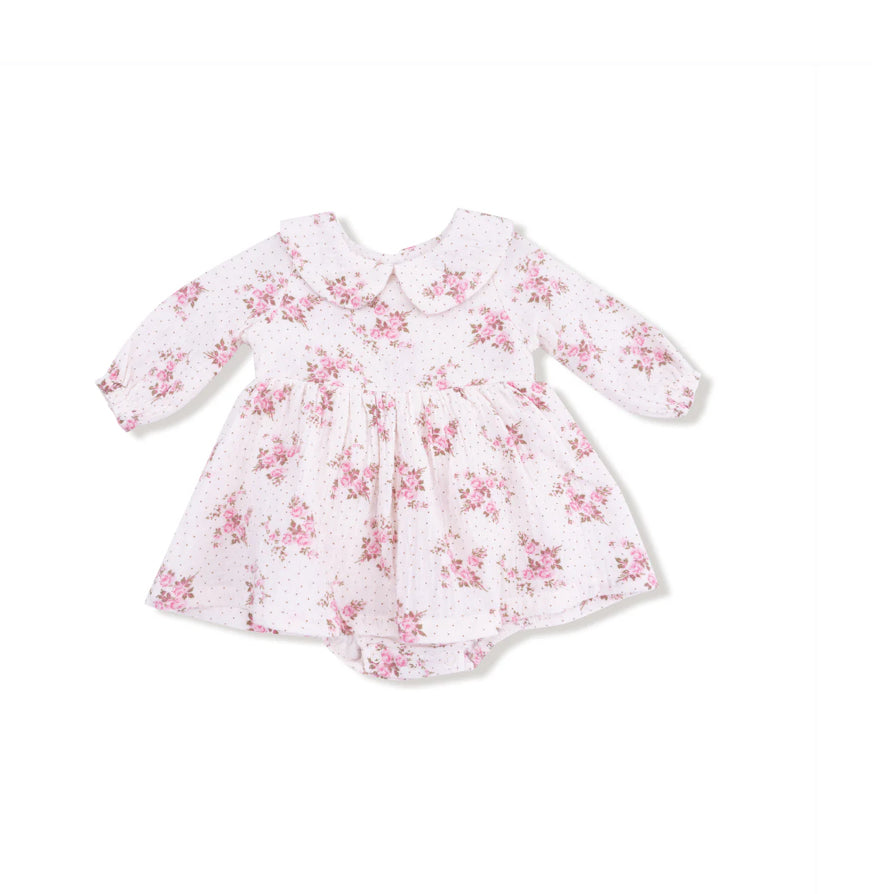 Belle Rosette Dot Bubble Skirt