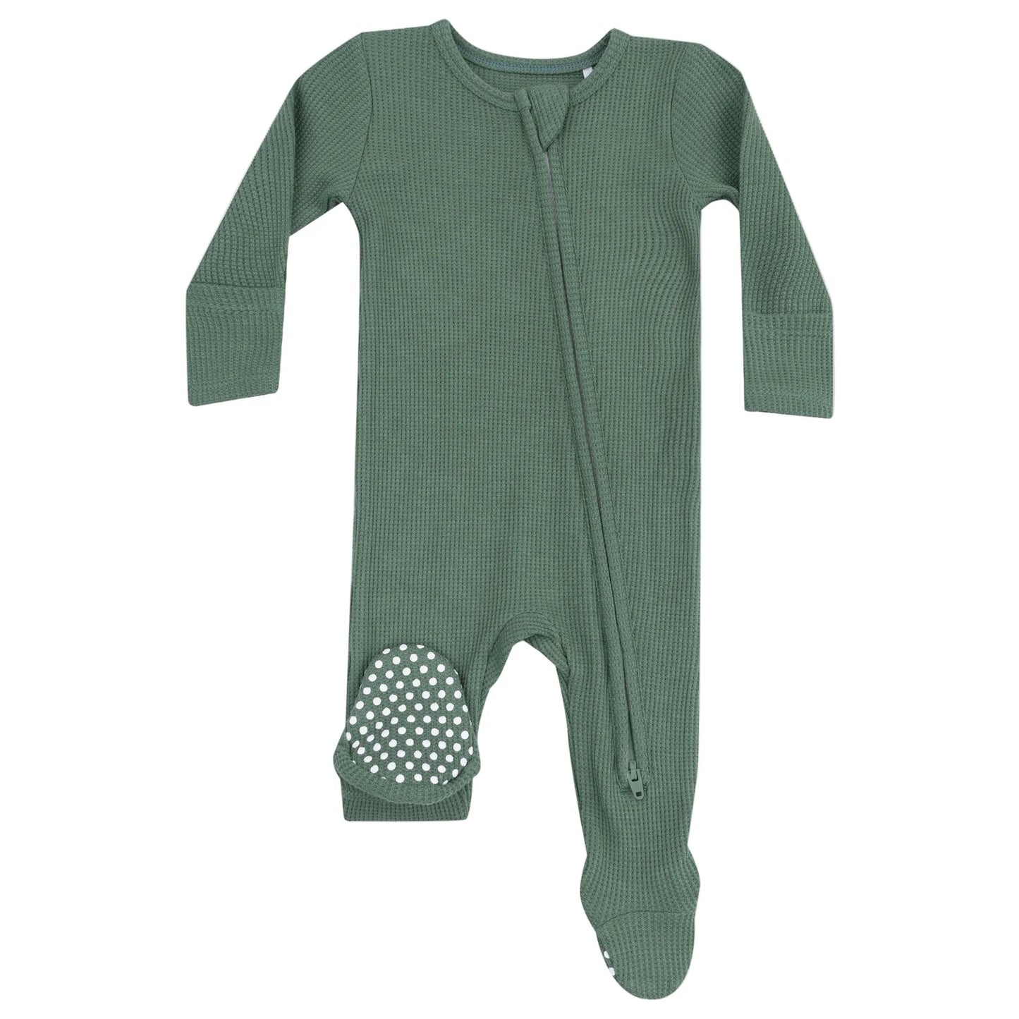 Dark Ivy 2-Way Zipper Footie