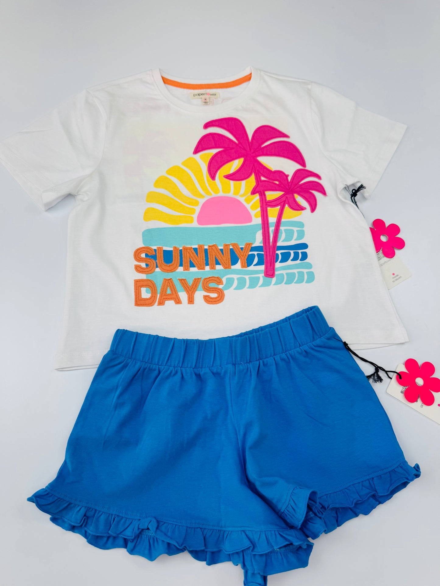 Made for Summer Days Applique Graphic Tee