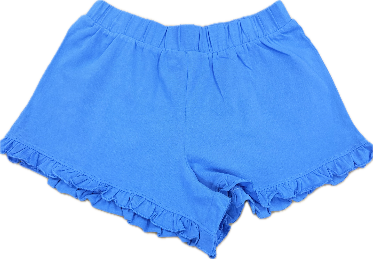 Ruffle Shorts - Blue
