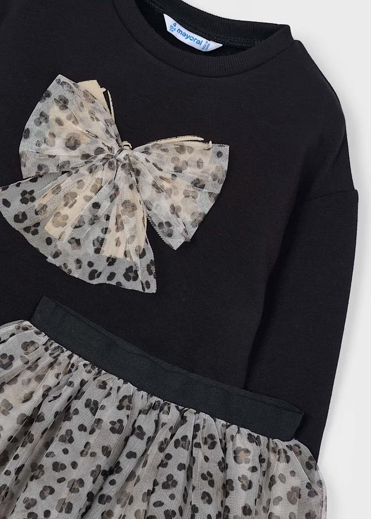 Leopard Tulle Skirt Set