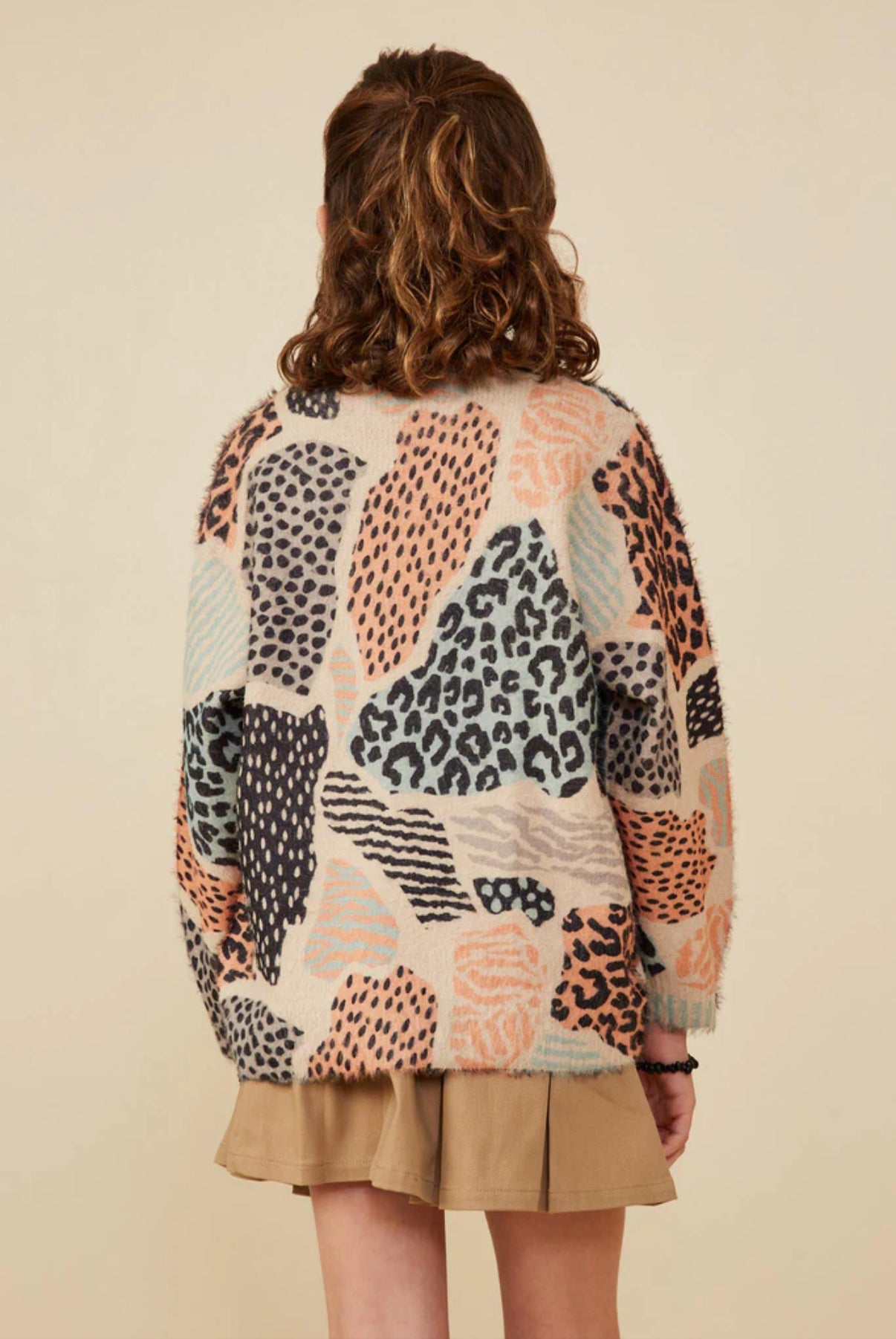 Animal Print Sweater