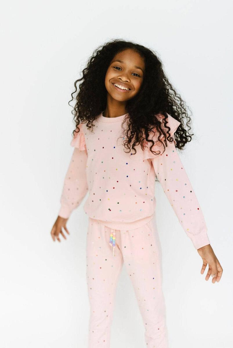 Rainbow Crystal Jogger Set