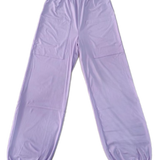 Flowy Pants w/Pockets-Light Purple