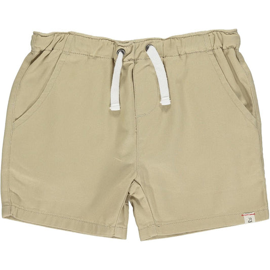 Twill Shorts-Stone