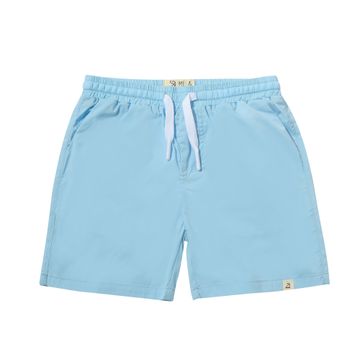 Splash Swim Shorts-Sky Blue