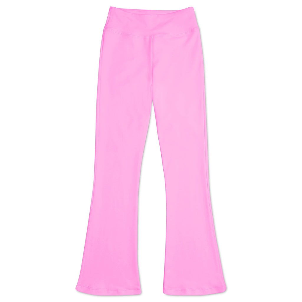 Flare Leggings-Rose