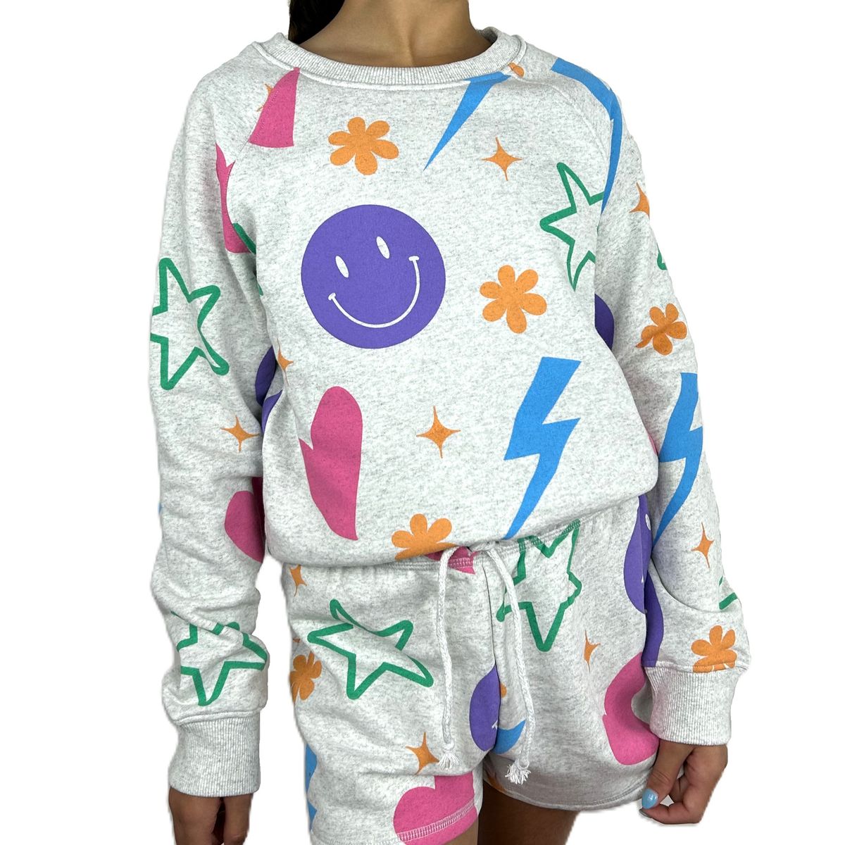 Icons Sweatshirt & Shorts