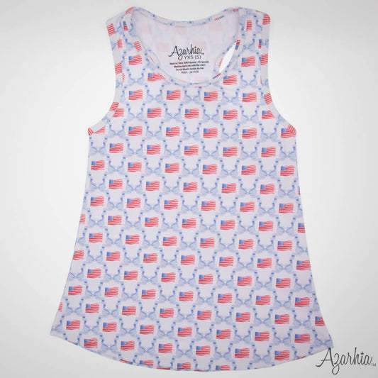 America Racer Back Tank