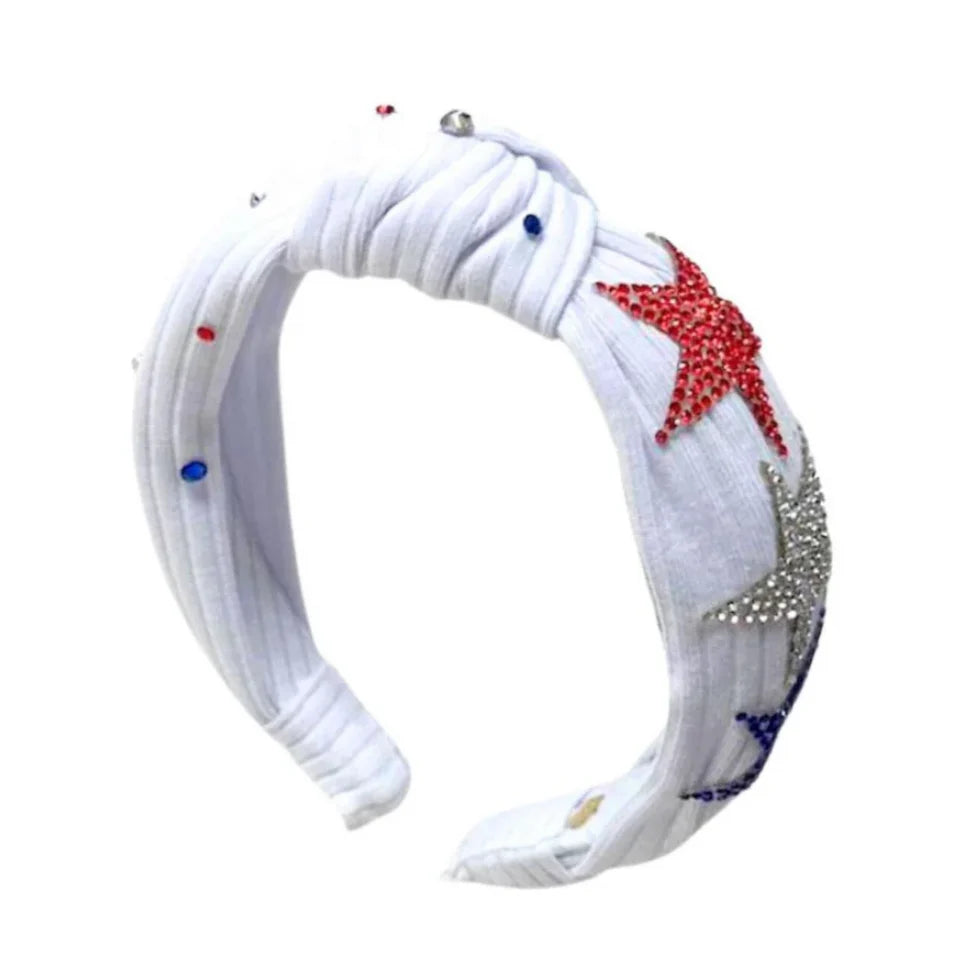 Star Knot Terry Headband