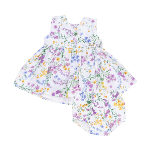 Cottage Climbing Floral Kimono Dress & Bloomer