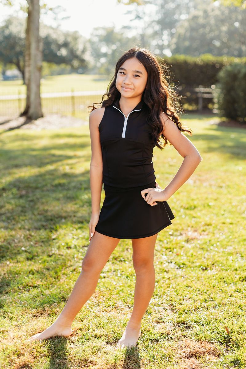 Athletic Skort-Black