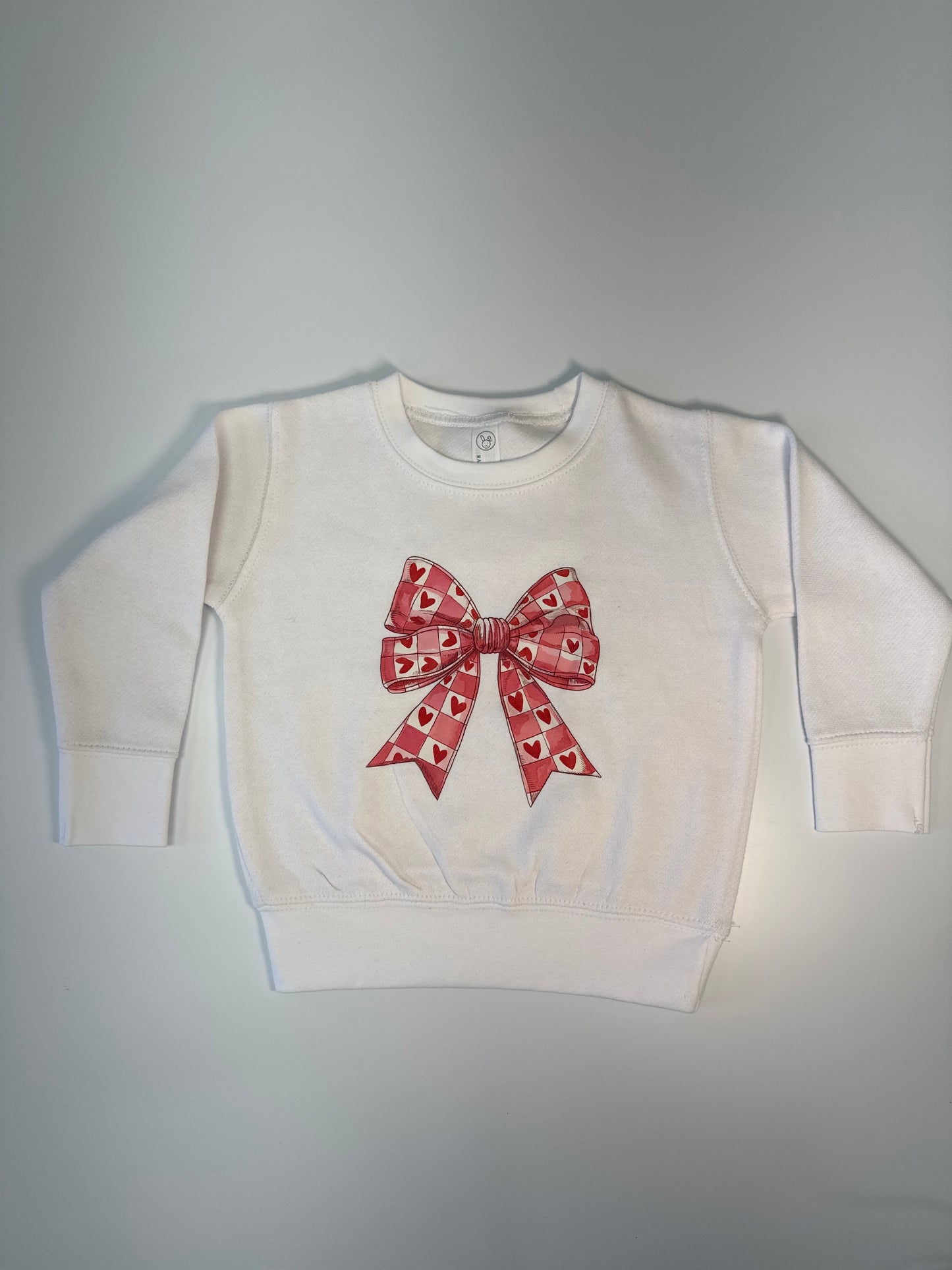 Valentine Bow Sweatshirt