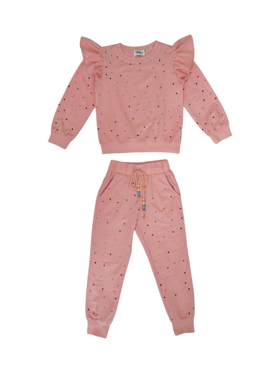 Rainbow Crystal Jogger Set
