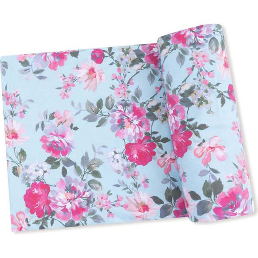 Charlotte Floral Swaddle