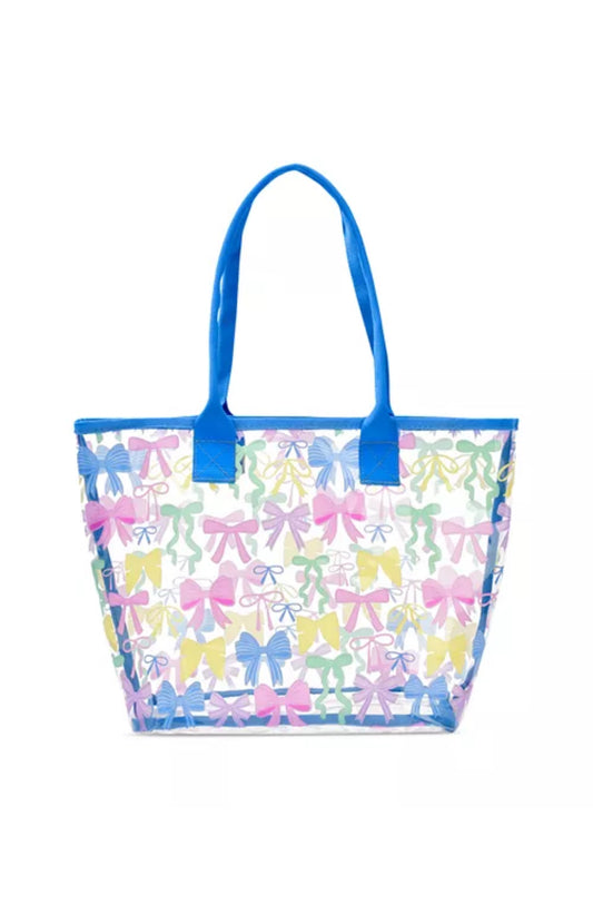 Pretty Bows Clear Tote Bag