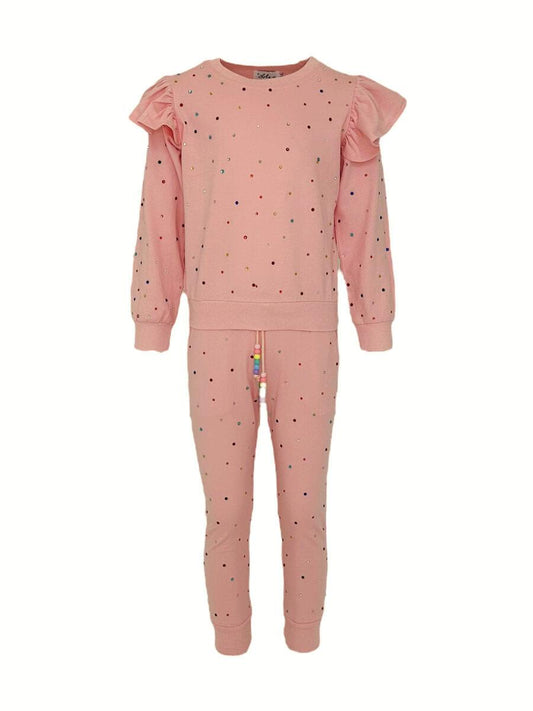 Rainbow Crystal Jogger Set