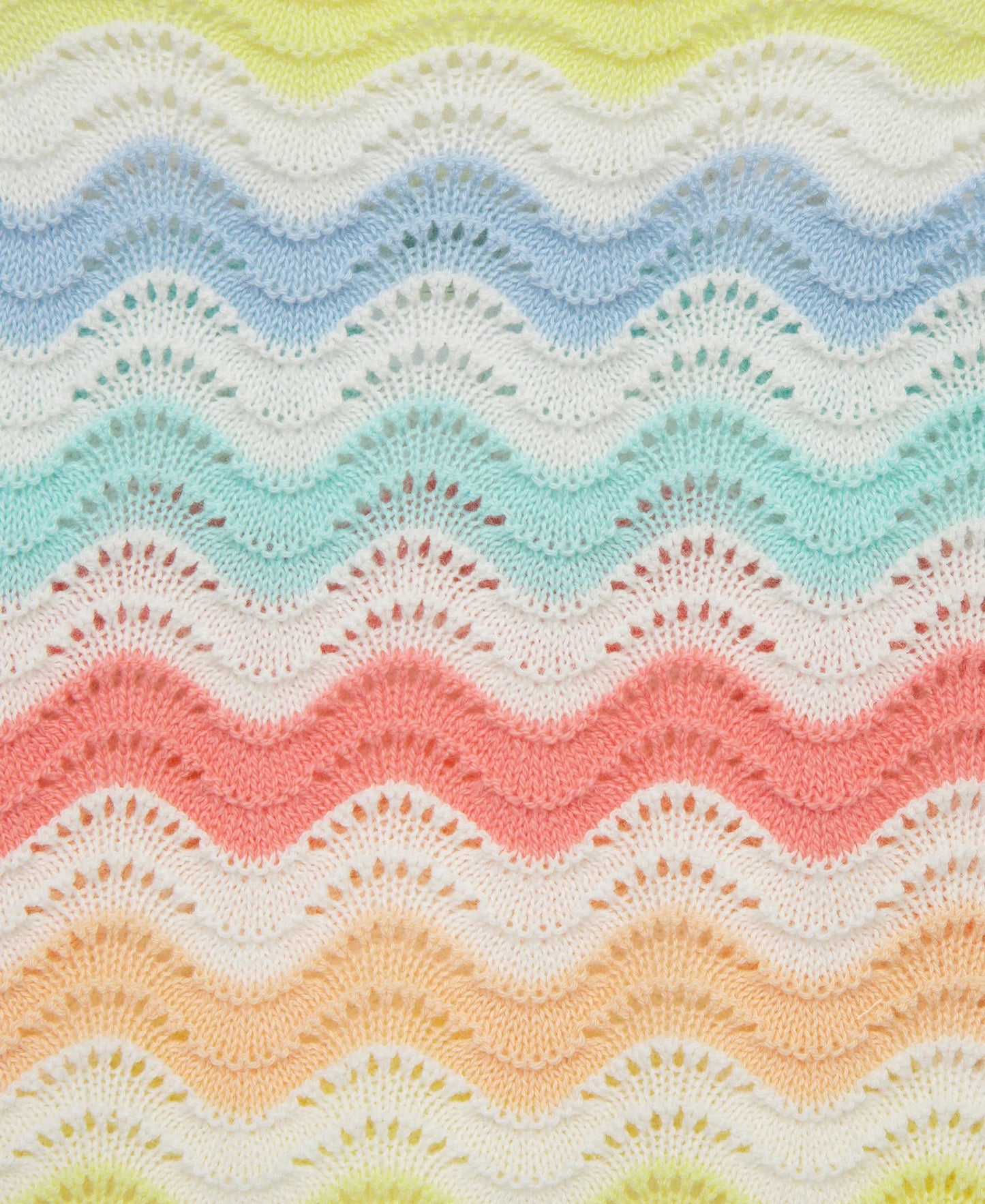 Multi-Color Wavy Pointelle Set