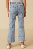 Light Wash Panel Jeans