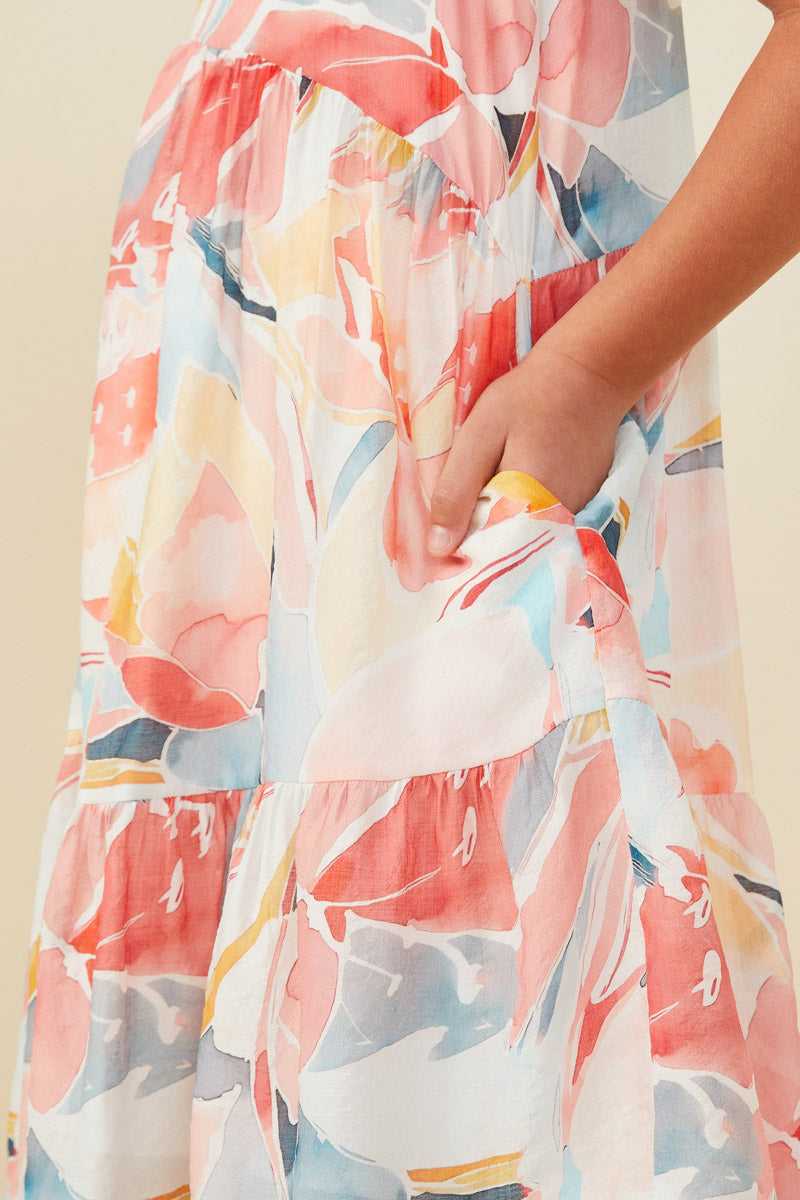 Floral V-Neck Dress
