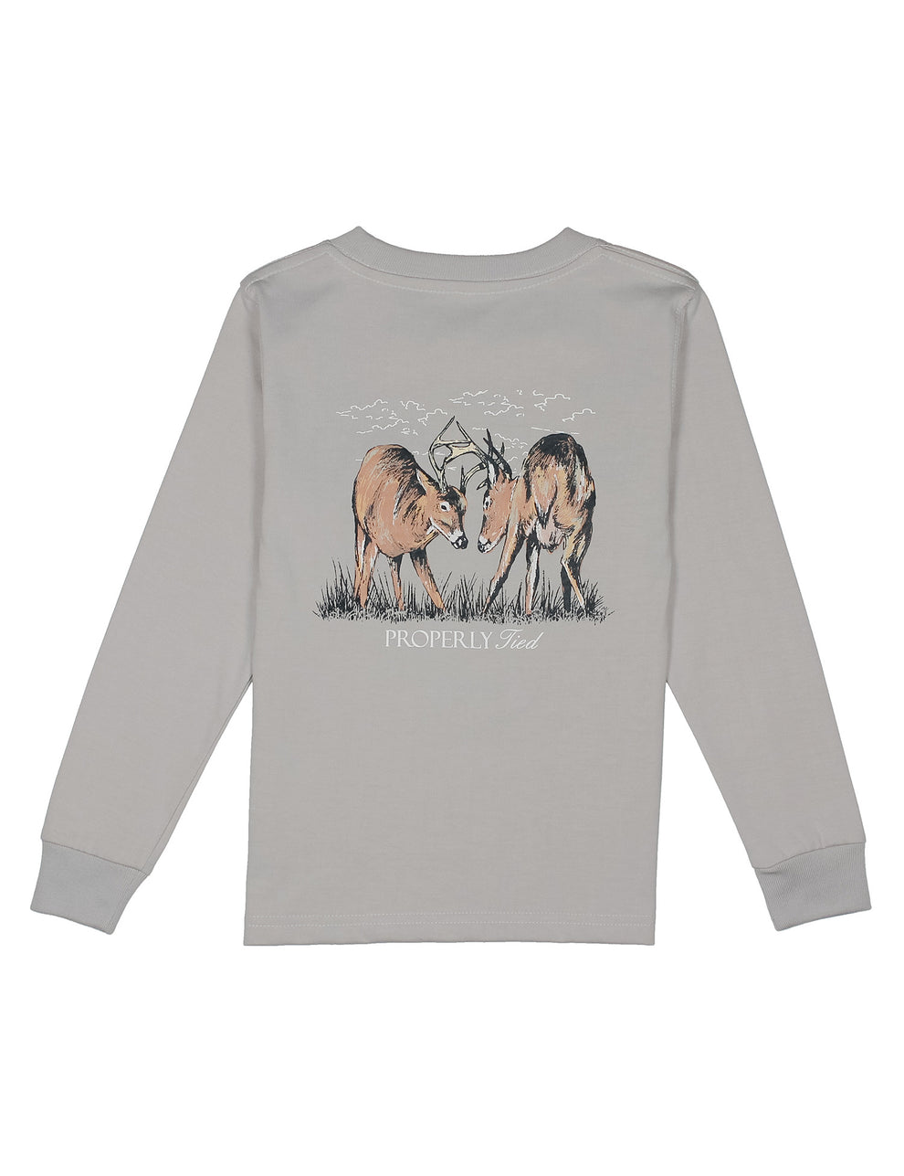 Trophy Season L/S-Ice Grey
