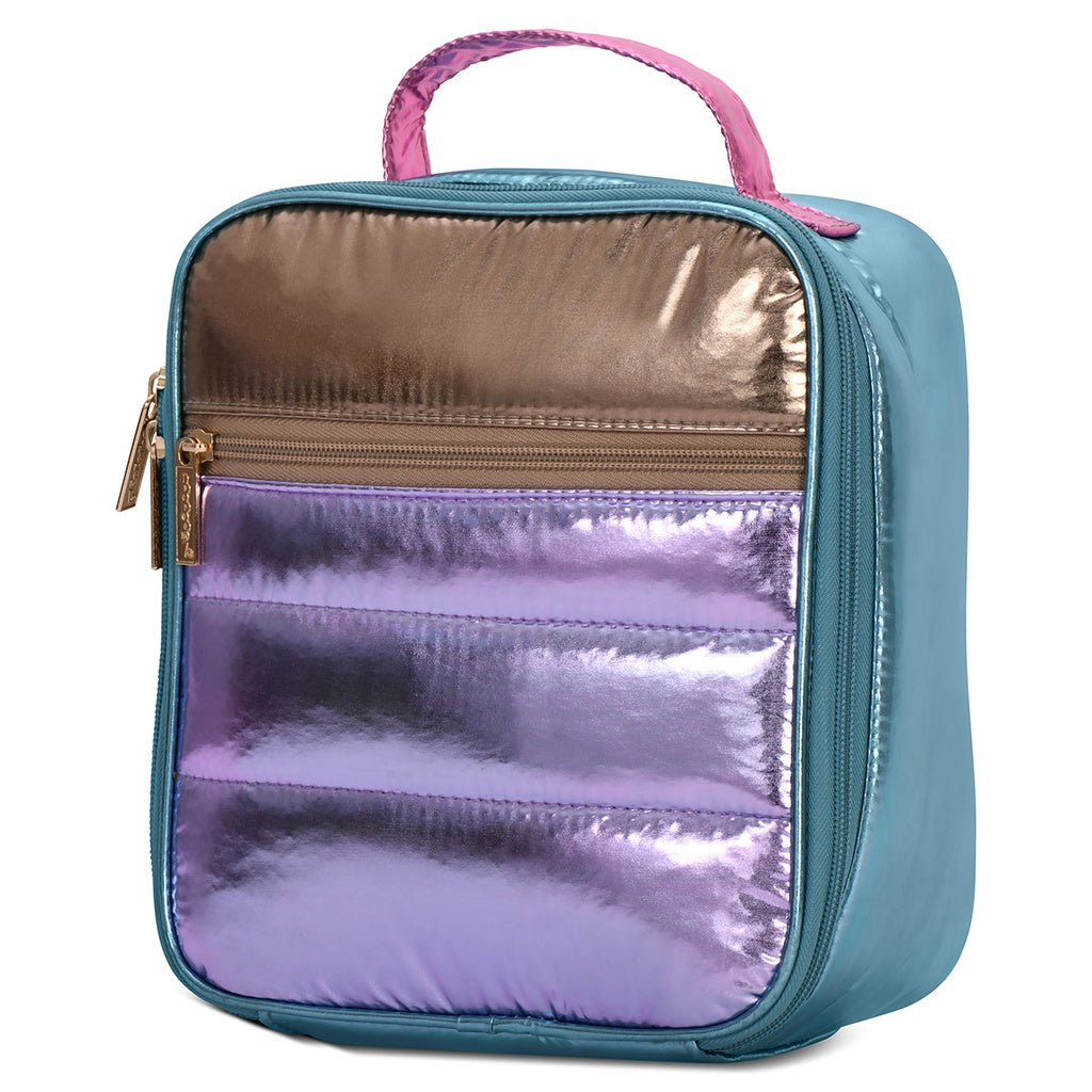 Icy Color Block Lunch Tote