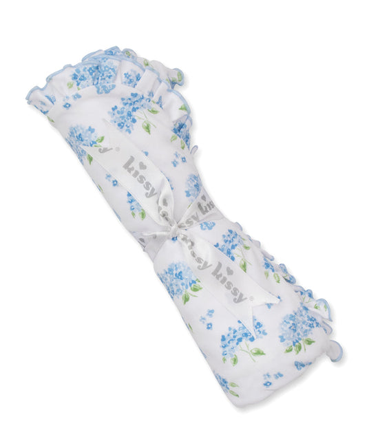 Heavenly Hydrangeas Blanket-Blue