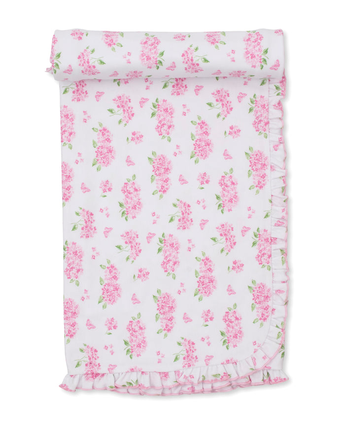 Heavenly Hydrangeas Blanket-Pink