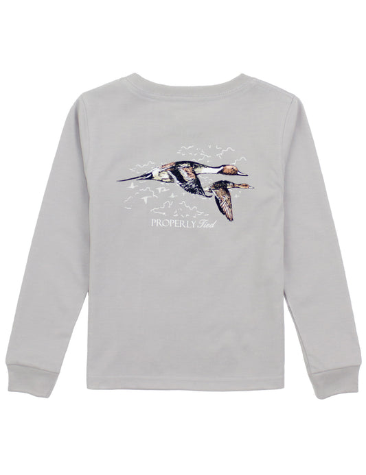 Pintails LS - Ice Grey