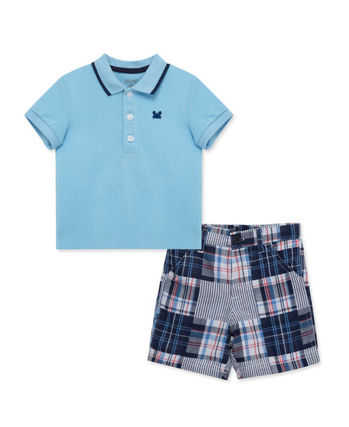 Crab Polo Short Set