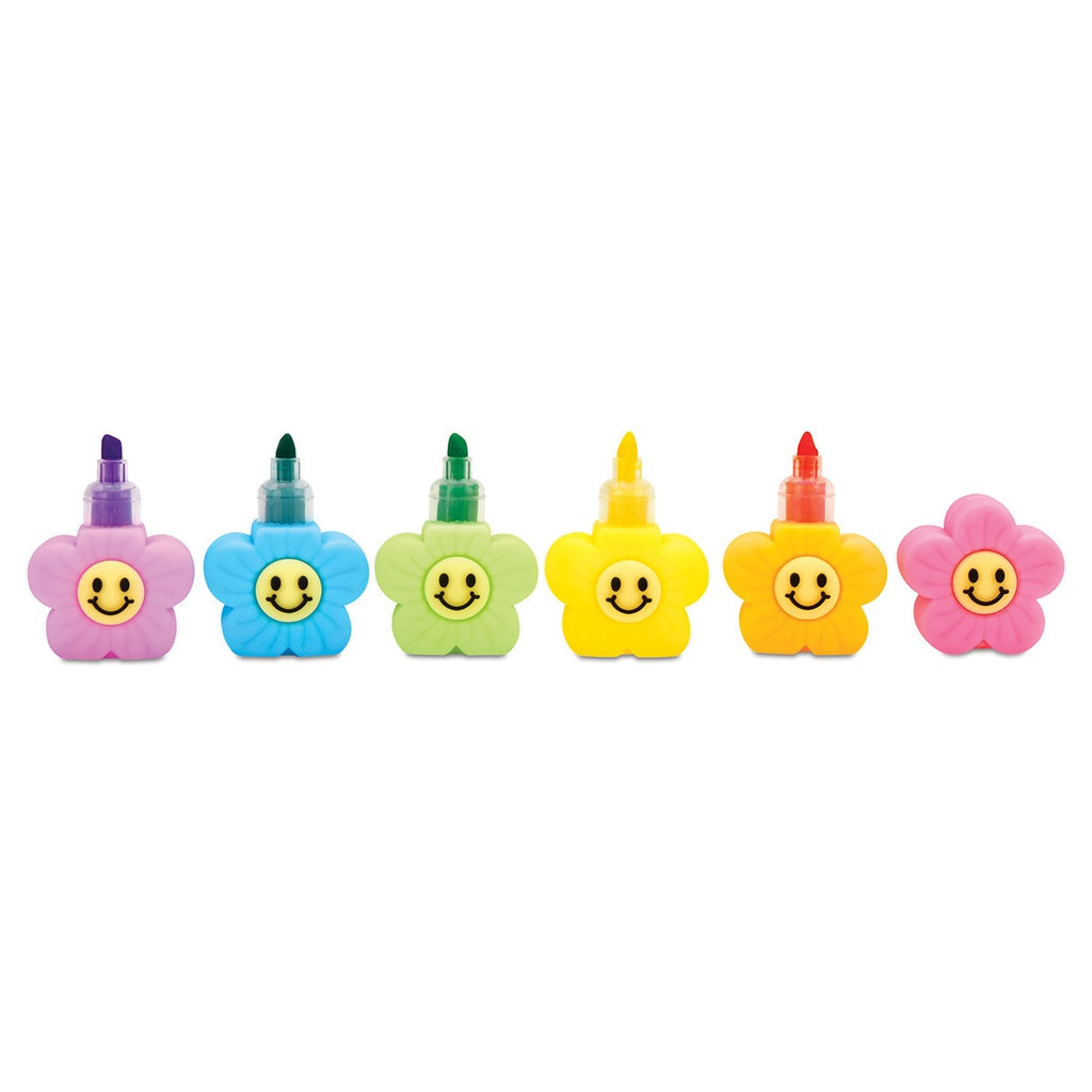Smile Flower Stackable Markers