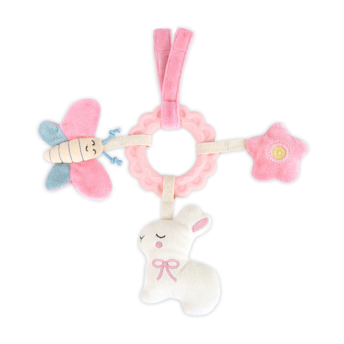Bunny & Friends Ring Activity Toy-Pink