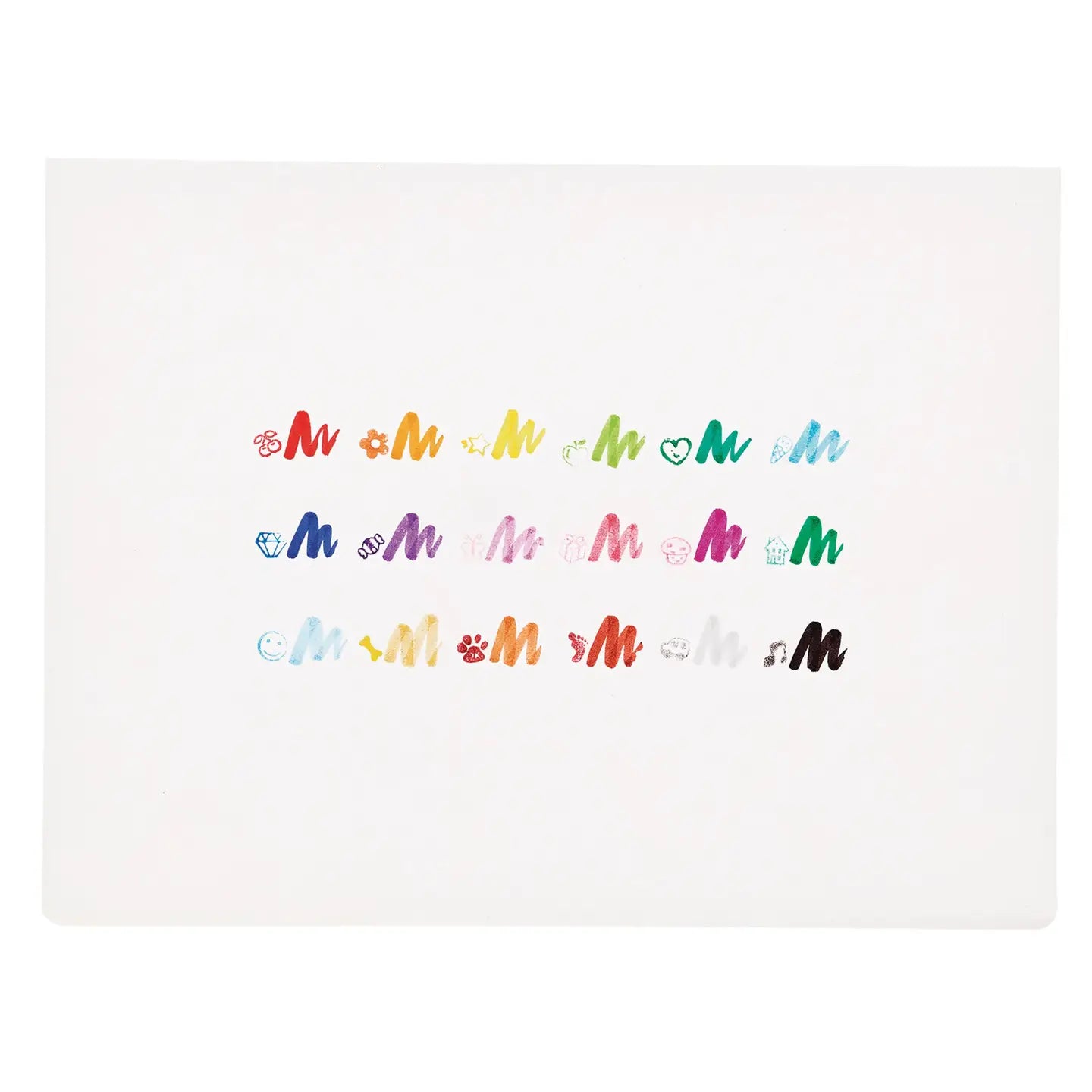 Stampable Double-Ended Brush Markers