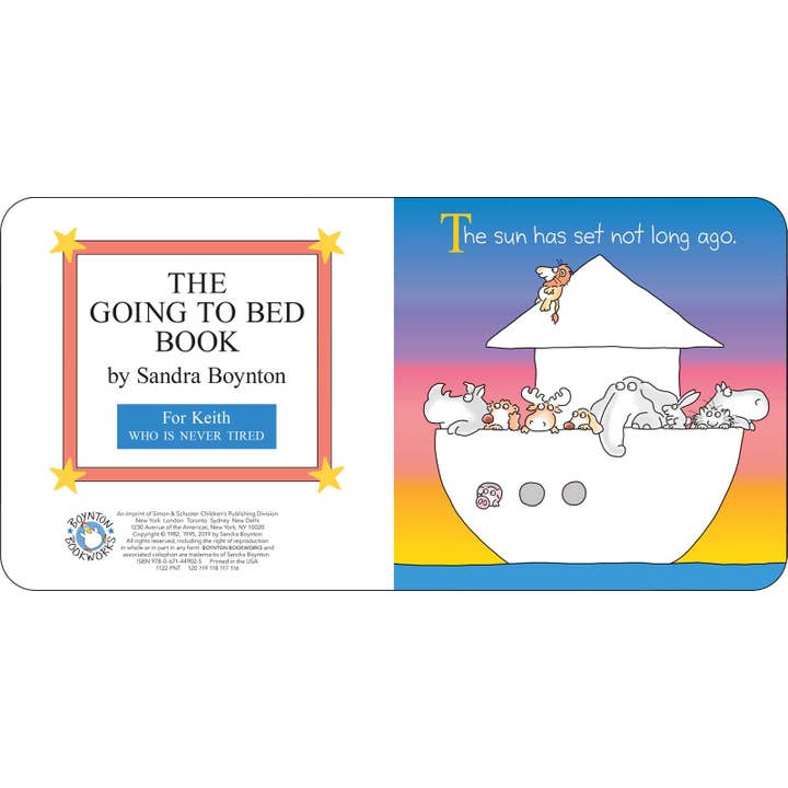 Going to Bed Book