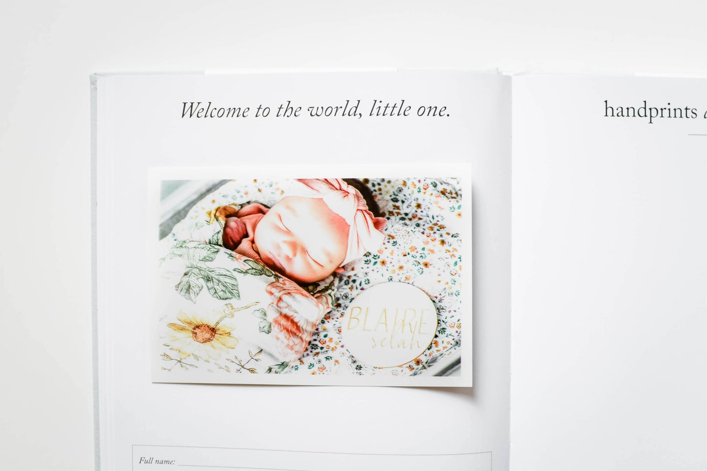 Baby's 1st Year Memory & Photo Book