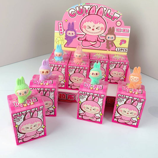 Labubu-Inspired Blind Box-Mini Figurines