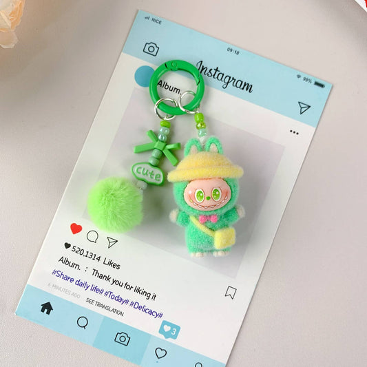 Mini Labubu Keychain