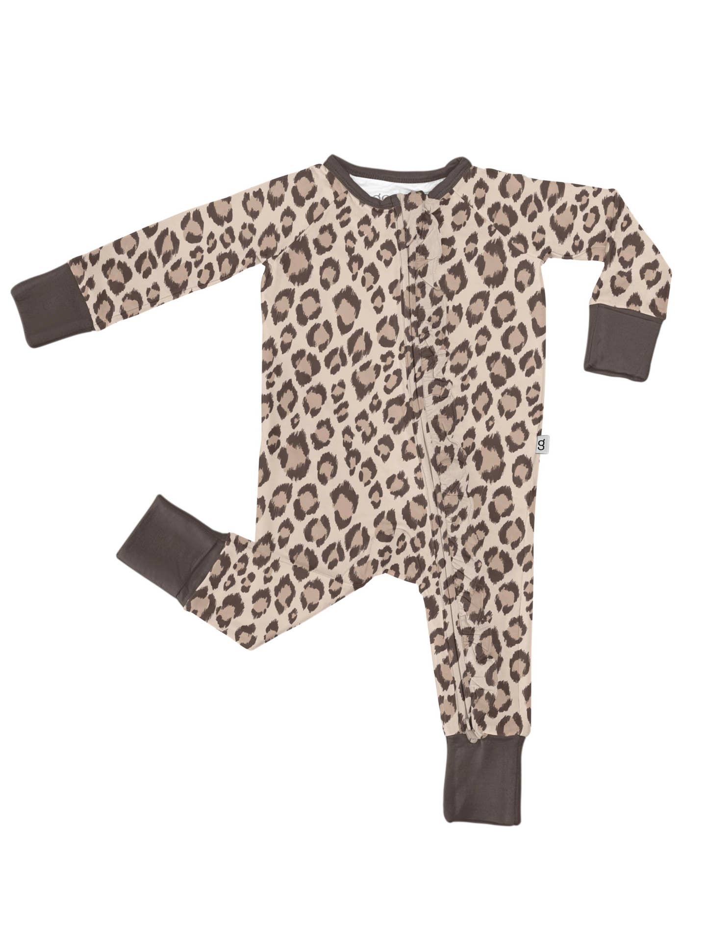 Classic Leopard Zip PJs