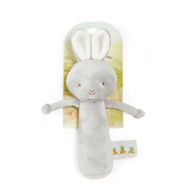 Friendly Chime Rattle-Gray Bunny