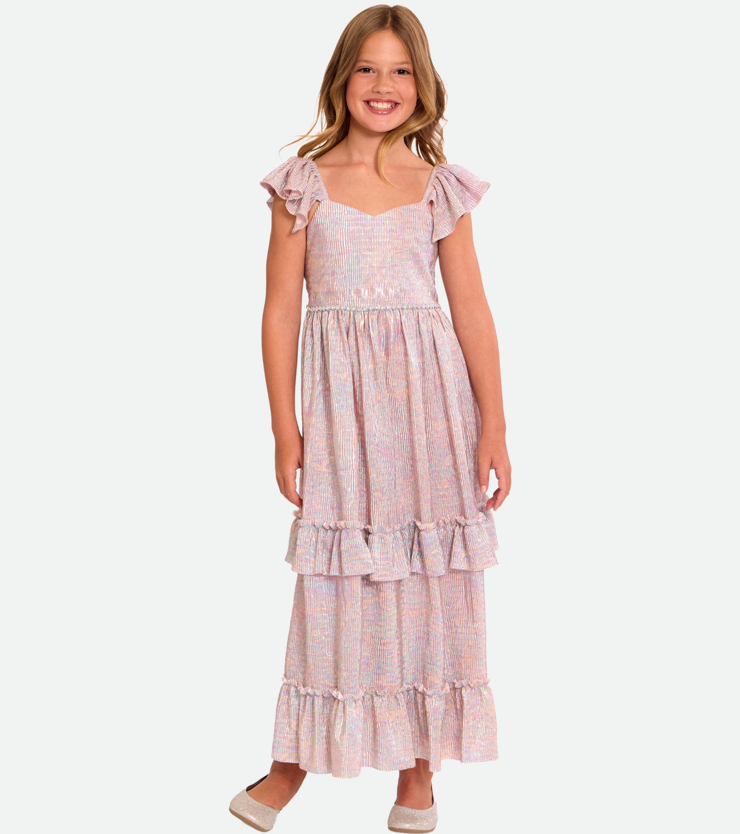 Boudre Maxi Dress-Lavender