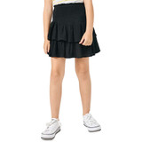 Black Tiered Skort