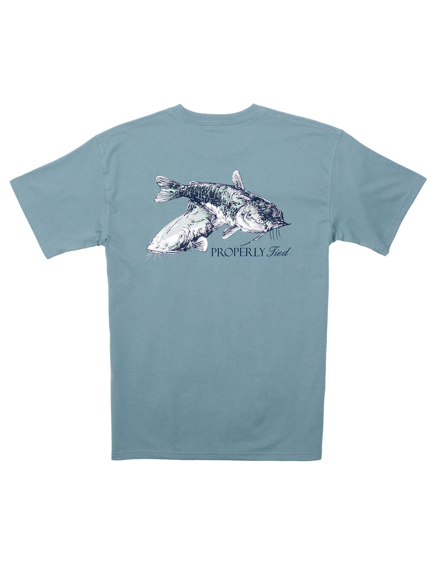 Mudcat S/S Shirt-Steel Blue