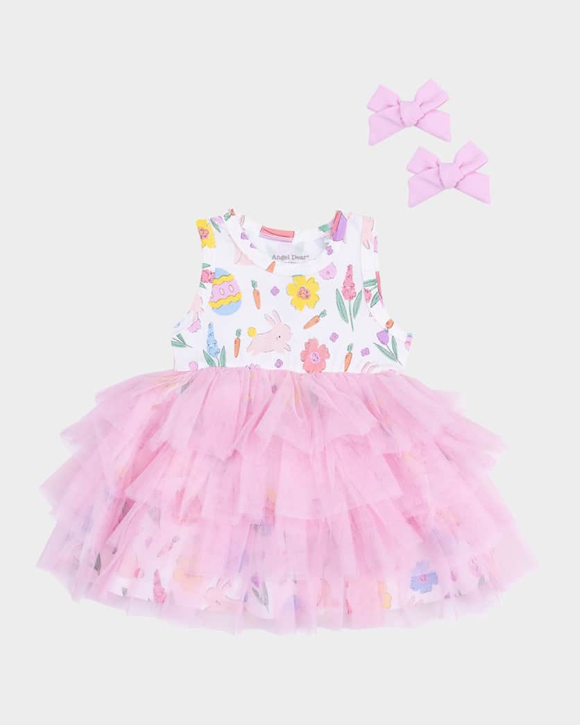 Easter Bunnies-Pink Tutu Dress