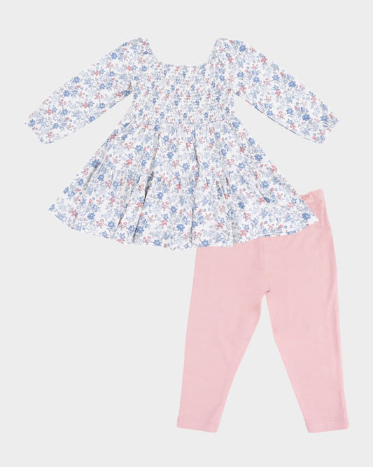 Country Girl Floral Dress & Legging