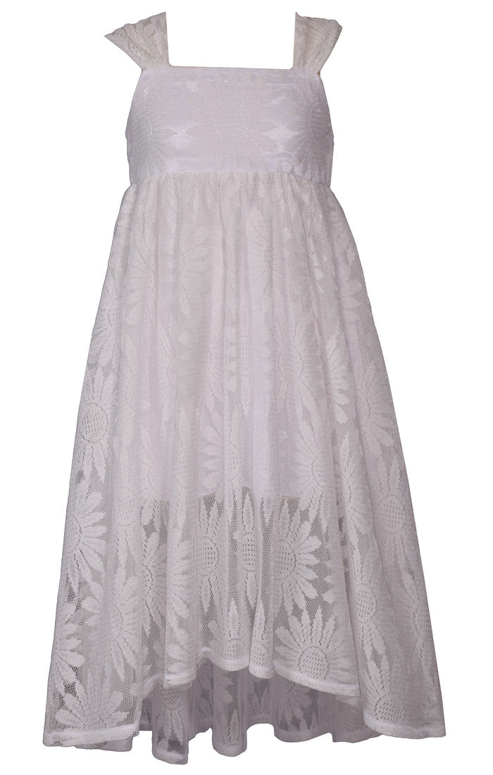 White Daisy Maxi Dress