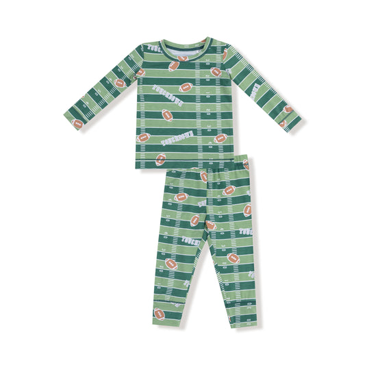 Glow in the Dark Football Field PJ Set