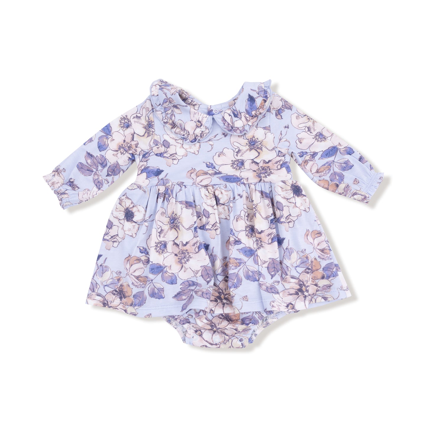 Woodrose Peri Bubble Skirt